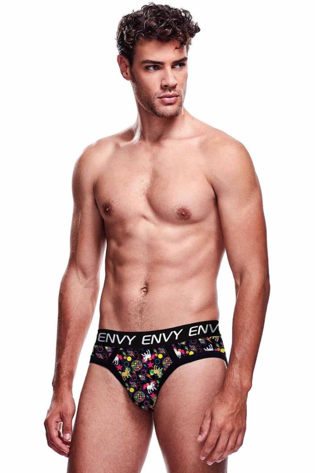 Disco unicorn brief - Curvynlingerie Plus Size