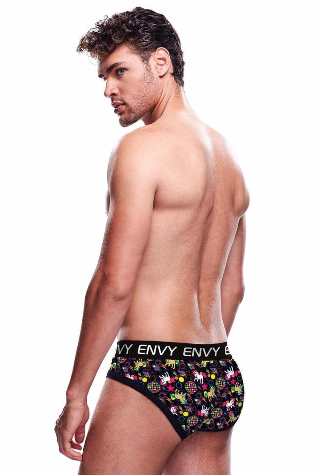 Disco unicorn brief - Curvynlingerie Plus Size
