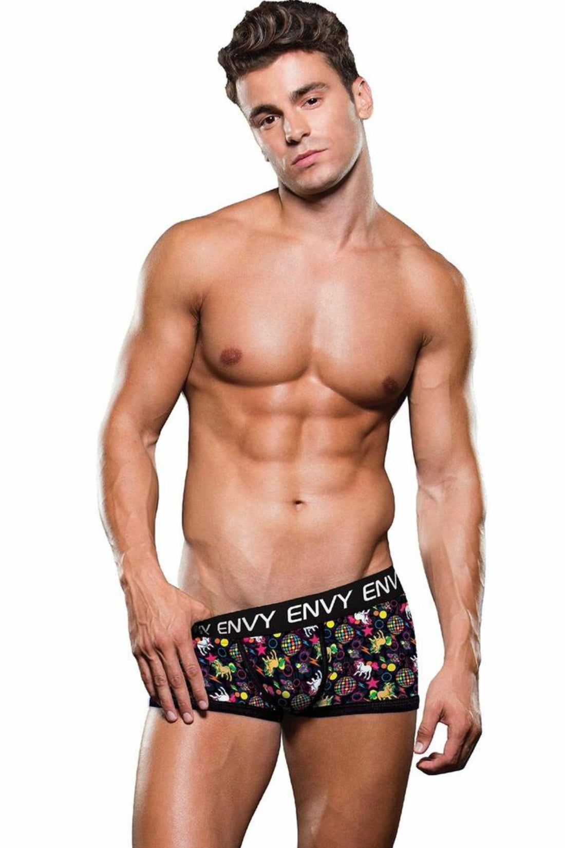 Disco unicorn trunck - Curvynlingerie Plus Size