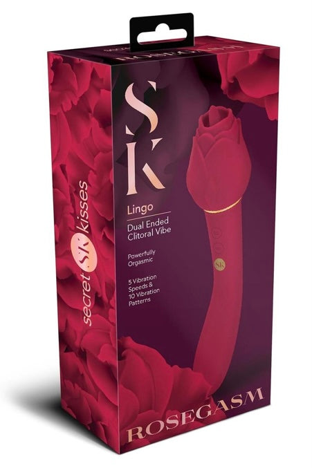 SECRET KISSES ROSEGASM LINGO - Curvynlingerie Plus Size