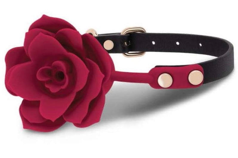 ROSEGASM BLOOM SILICONE GAG - Curvynlingerie Plus Size