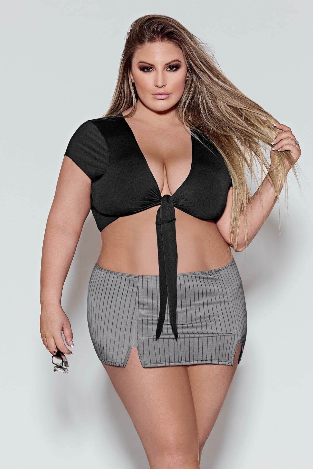 Very Private Secretary - plus size costume - Curvynlingerie Plus Size