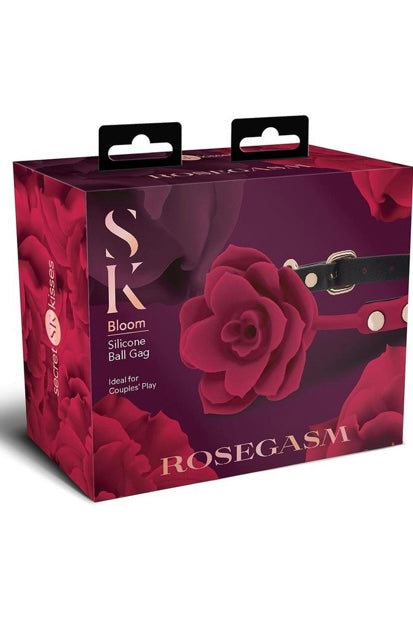 ROSEGASM BLOOM SILICONE GAG - Curvynlingerie Plus Size