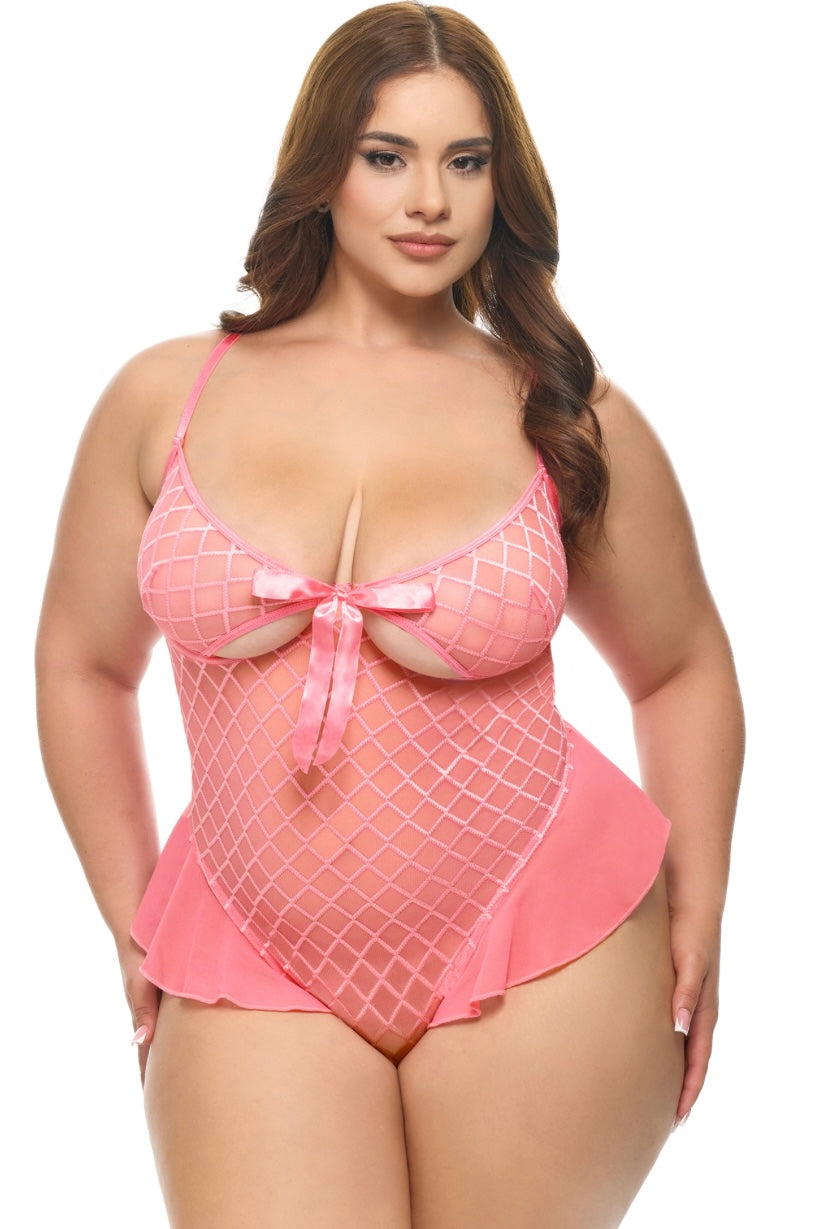 Plus size Aubrielle teddy
