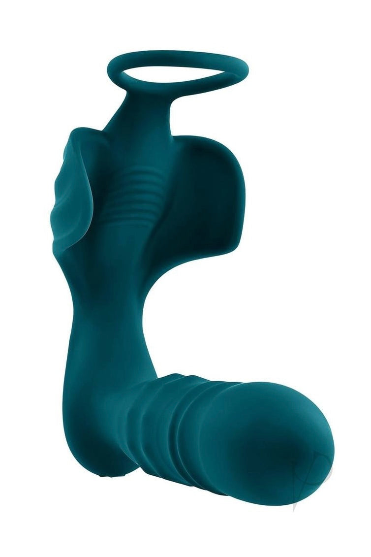 Playboy Bring It On Rechargeable Silicone Anal Plug with Cock Ring