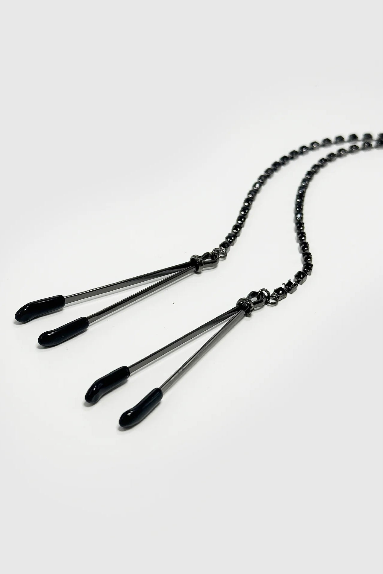 Rhinestone Nipple Clamps.