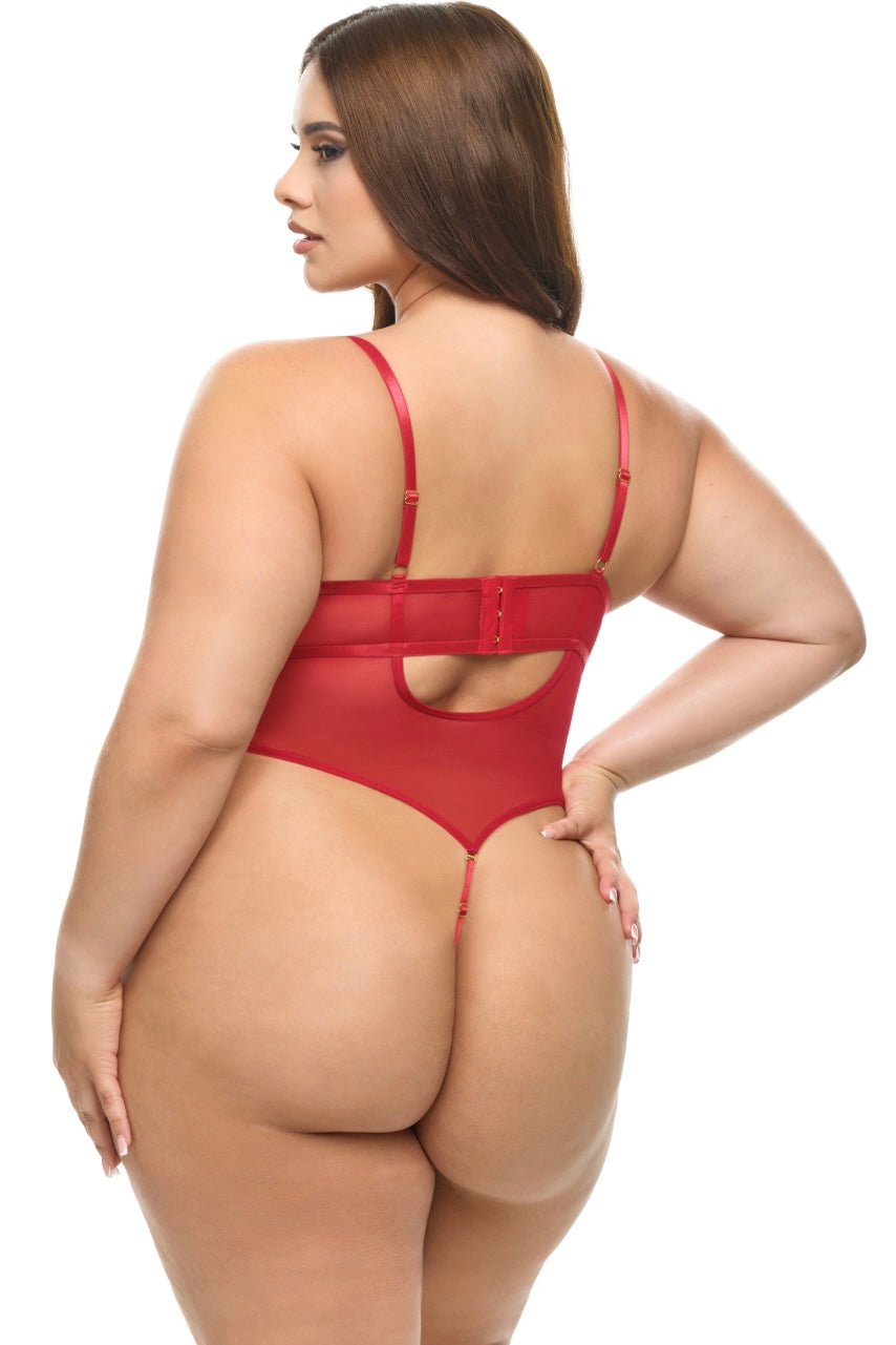 Plus size Mariah teddy