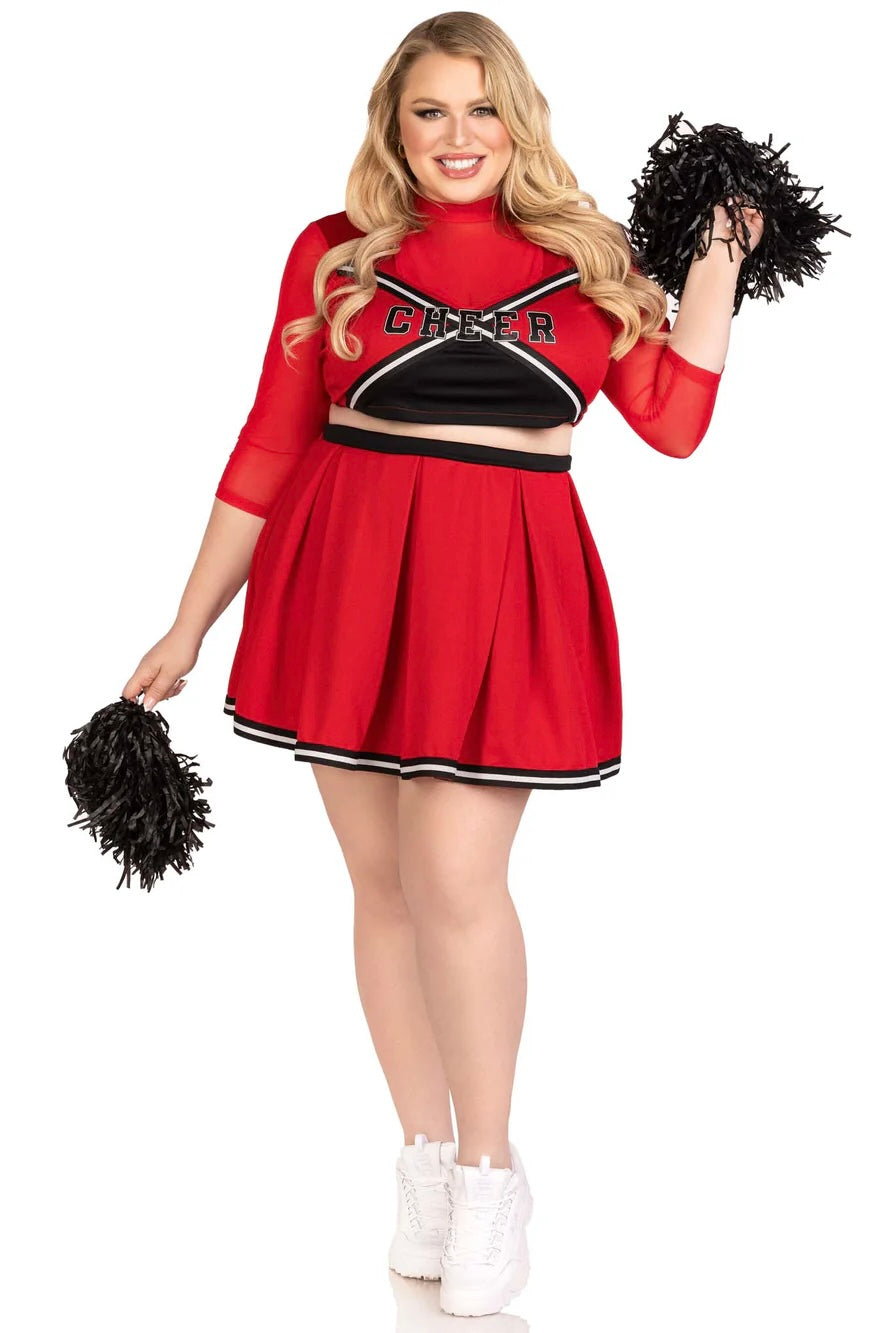 Plus size Varsity babe costume
