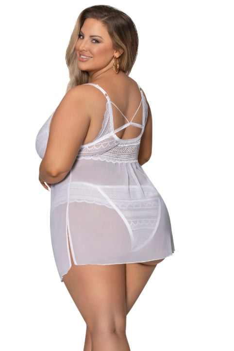 Plus size Romance Baby Doll