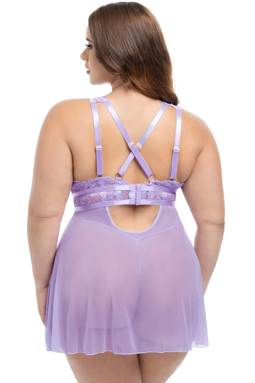 Plus size Stassy babydoll
