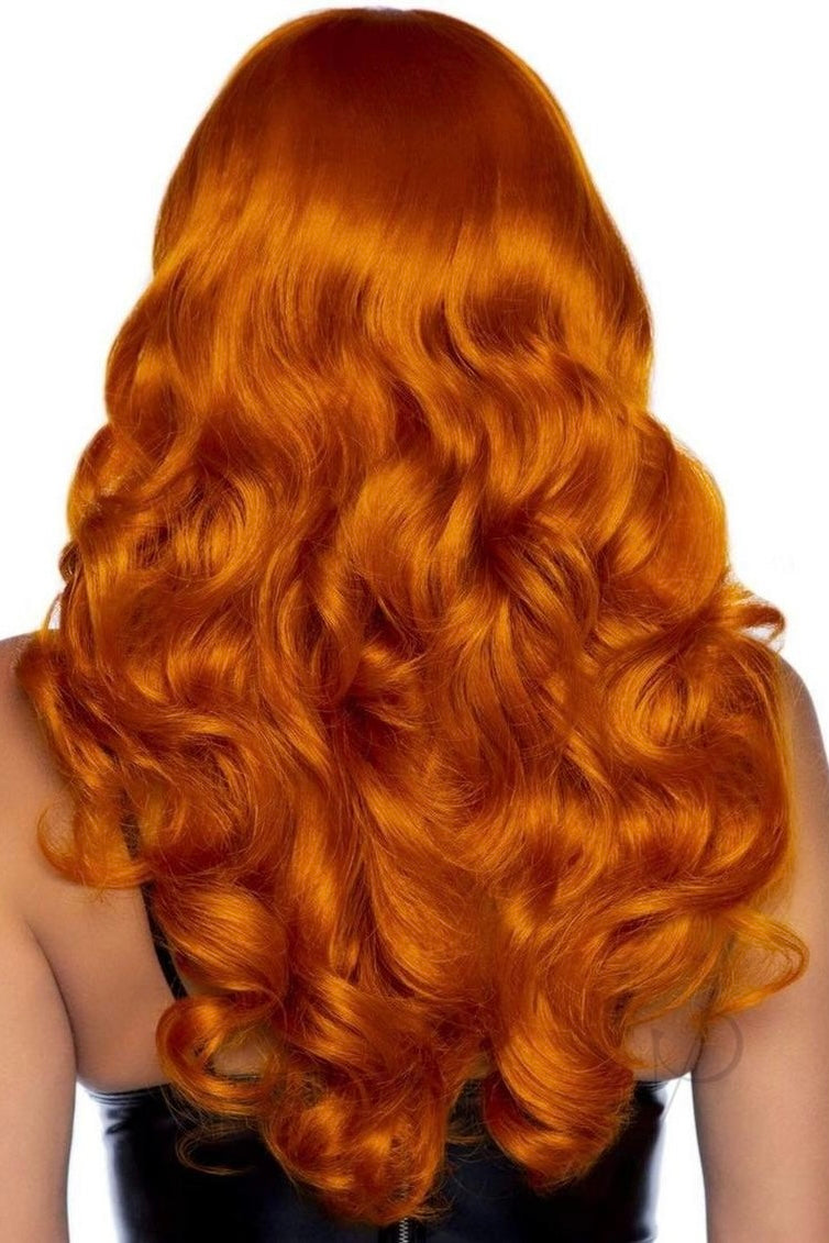 Misfit Long Wavy Bang Wig ginger