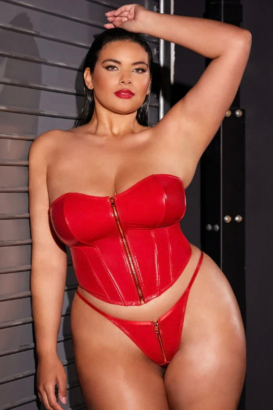 Plus Size Leather and Vinyl