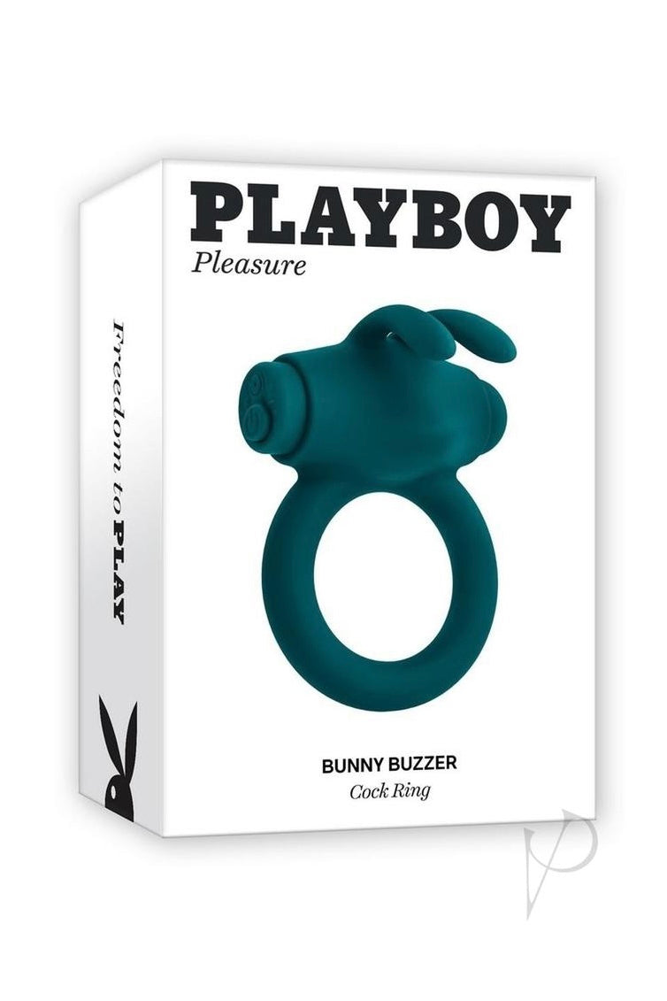 Bunny Buzzer Rechargeable Silicone Cock Ring  - Curvynlingerie Plus Size 