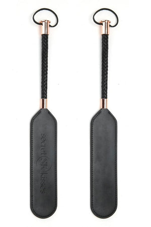 SK FAUX LEATHER PADDLE - Curvynlingerie Plus Size 
