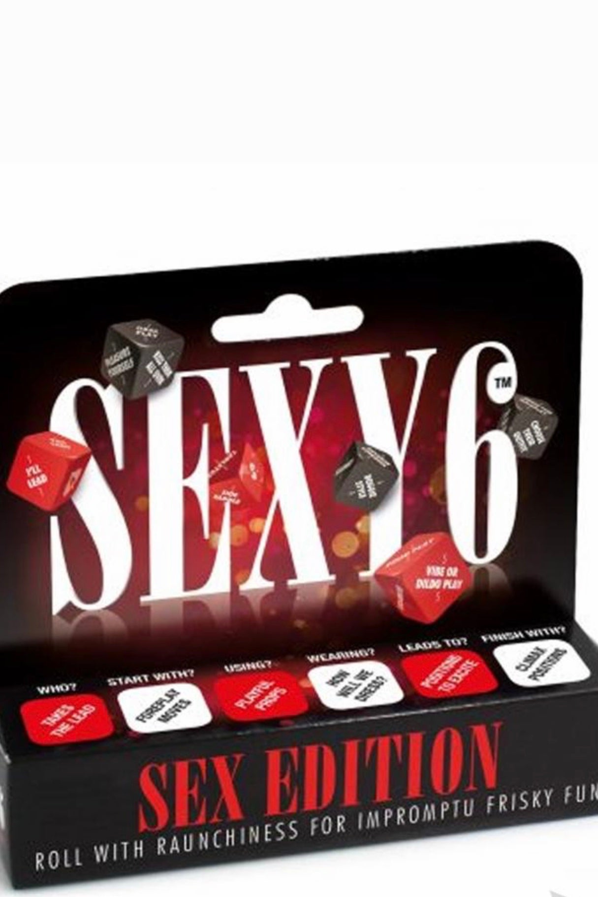 Sexy 6 Sex Ed Dice Game Couples Play - Massage oil candle - Curvynlingerie Plus Size