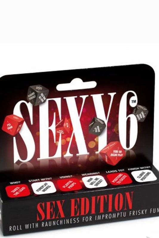 Sexy 6 Sex Ed Dice Game Couples Play - Massage oil candle - Curvynlingerie Plus Size