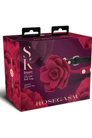 ROSEGASM BLOOM SILICONE GAG - Curvynlingerie Plus Size 
