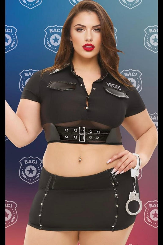 Plus size Badge of desire 4 pc set