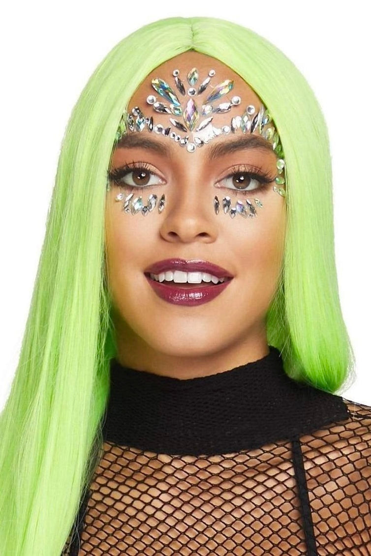 Iris Face Jewels Sticker