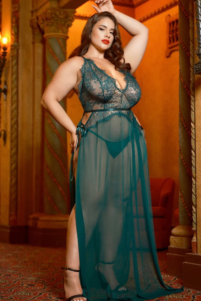 Plus size Cami robe