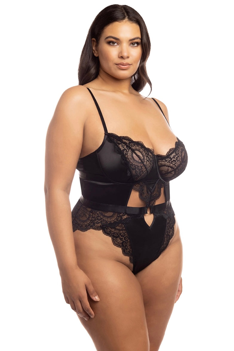Plus size Minna teddy