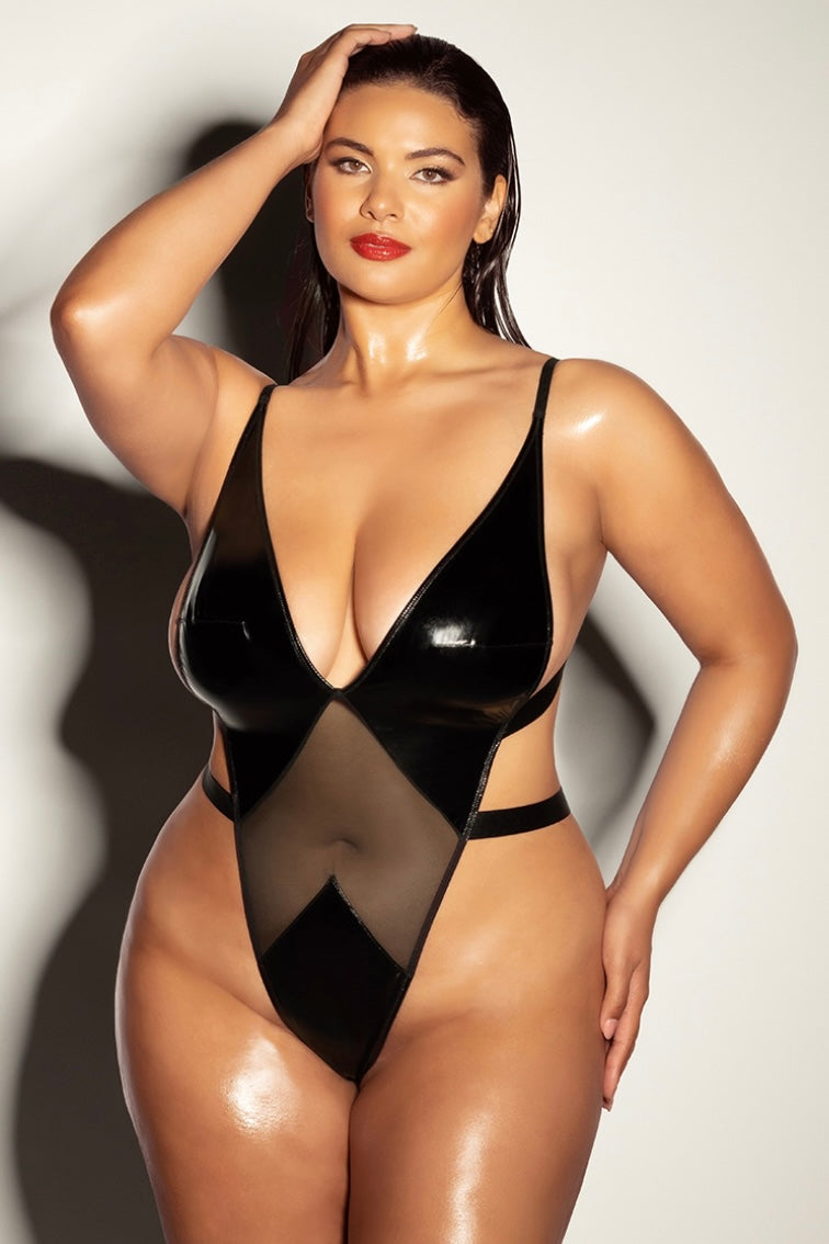 Plus size limitless teddy