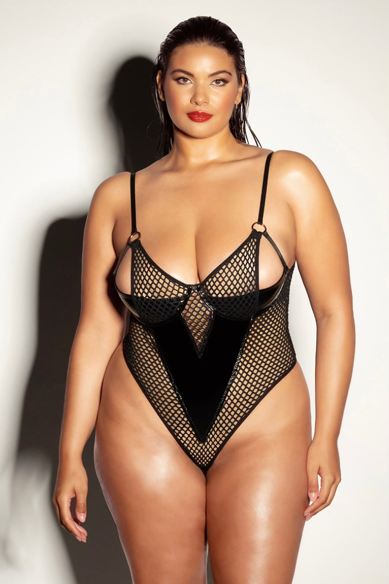 Plus size Frisky teddy