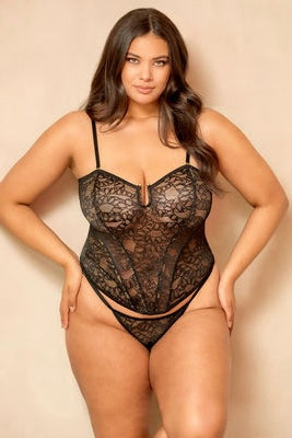 Plus size kai snake bustier