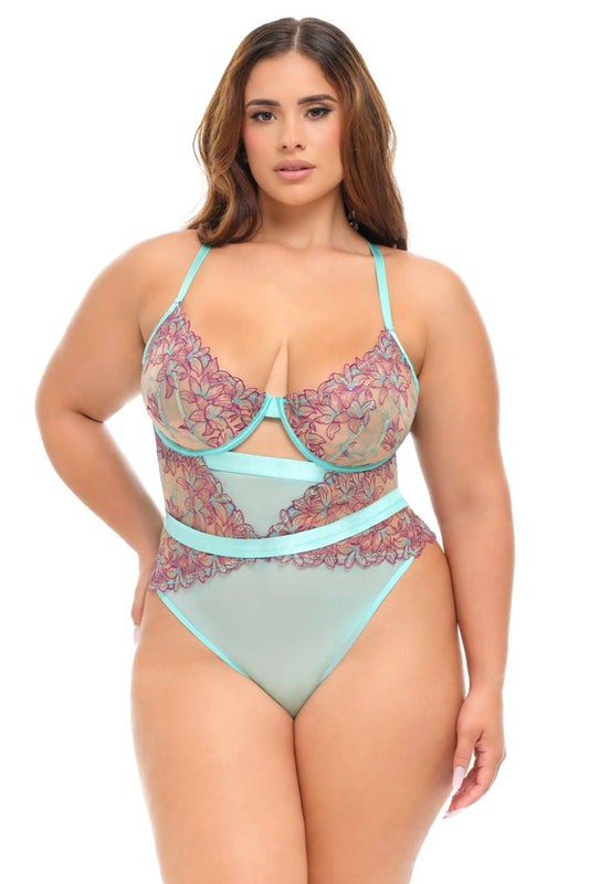 Plus size Adaline teddy
