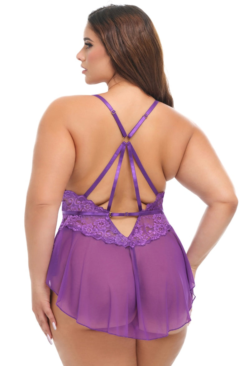 Plus size Harmony babydoll
