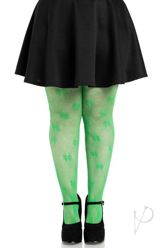 Plus size Clover Net Tights