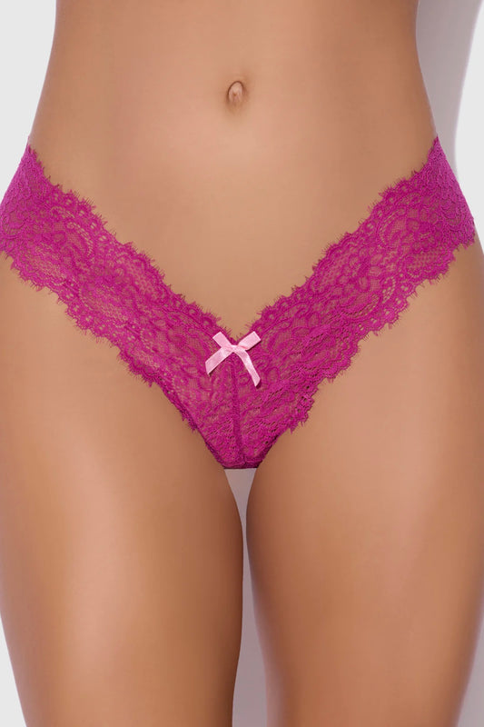 Plus size lana  lace thong
