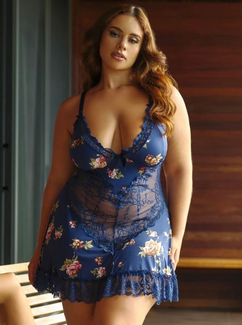 Plus size Rosalie babydoll