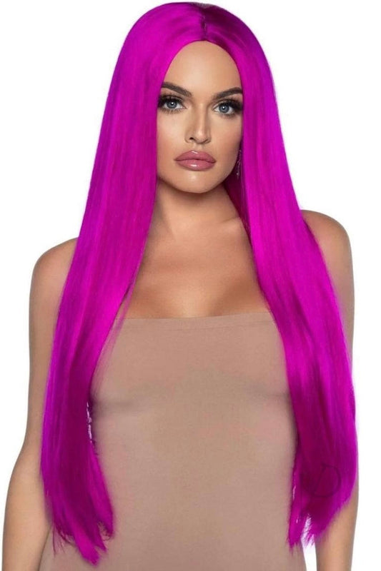 Long Straight Center Part Wig - curvynbeautiful.com