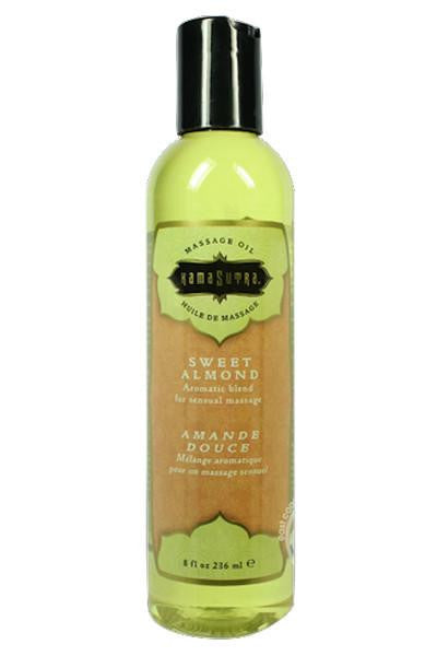 Aromatic Massage Oil Sweet Almond 8 Ounce - Massage oil candle - CurvynBeautiful 